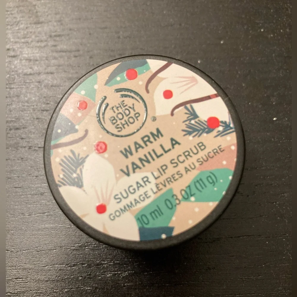 The Body Shop Limited Edition Vanilla Lip Scrub NWT